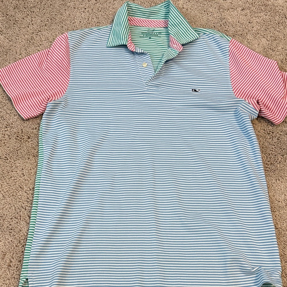 Vineyard Vines Multicolor Striped Polo